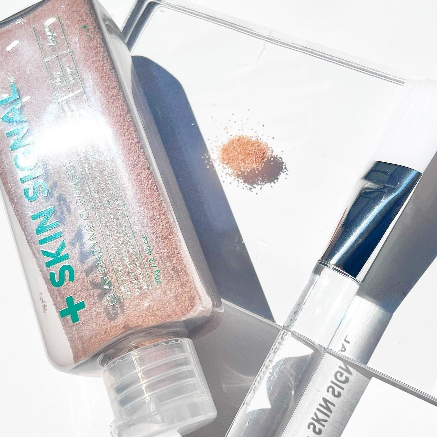 ピンククレイ酵素クレンザー/SKIN SIGNAL/洗顔パウダーを使ったクチコミ(3枚目)