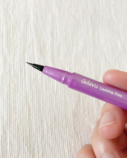 「密着アイライナー」ショート筆リキッド/デジャヴュ/リキッドアイライナーを使ったクチコミ(4枚目)