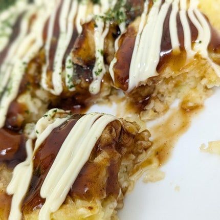 真紅 on LIPS 「お好み焼きゆかり様の冷凍お好み焼海鮮焼5枚セットをお試しさせて..」(4枚目)