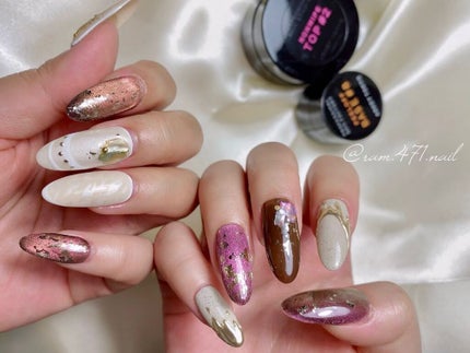 きまぐれキャット キャッツアイ/きまぐれキャット/ジェルネイルを使ったクチコミ(6枚目)