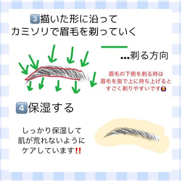 折りたたみ式・眉メイク用かみそり/無印良品/シェーバーを使ったクチコミ（5枚目）