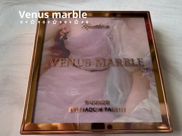 VenusMarble 9色アイシャドウパレット/Venus Marble/パウダーアイシャドウを使ったクチコミ（1枚目）