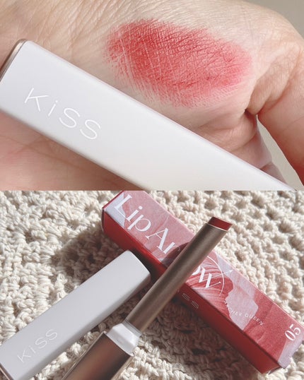 キス リップアロー/KiSS/口紅を使ったクチコミ(2枚目)