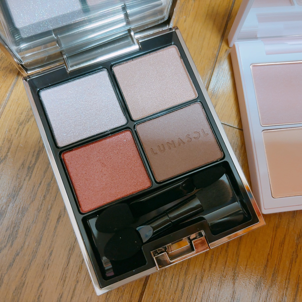 アイカラーレーション EX40 Mellow Sunset/LUNASOL/アイシャドウパレットを使ったクチコミ（1枚目）