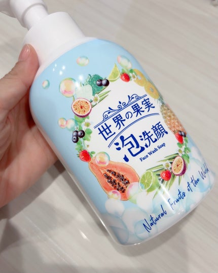 世界の果実 すっきり泡洗顔/世界の果実/泡洗顔を使ったクチコミ(2枚目)