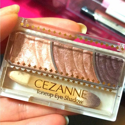 トーンアップアイシャドウ/CEZANNE/アイシャドウパレットを使ったクチコミ(1枚目)
