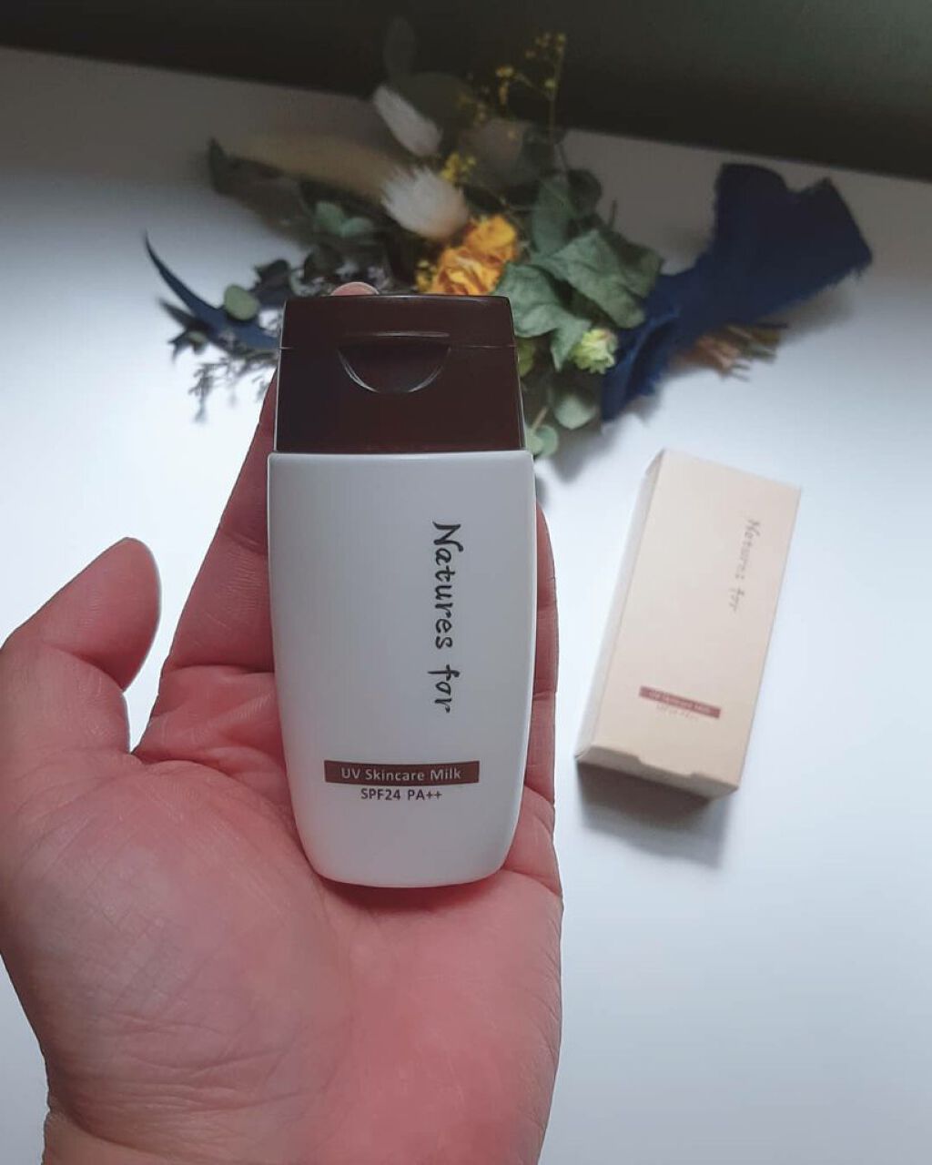UVスキンケアミルク/Natures for/日焼け止め・UVケアを使ったクチコミ（2枚目）
