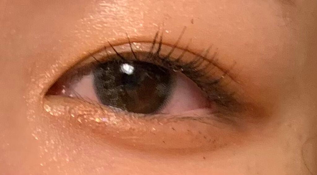 リキッド グリッター シャドウ/rom&nd/グリッターを使ったクチコミ(1枚目)