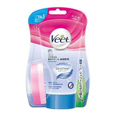 バスタイム除毛クリーム 敏感肌用/Veet/除毛クリームを使ったクチコミ（2枚目）