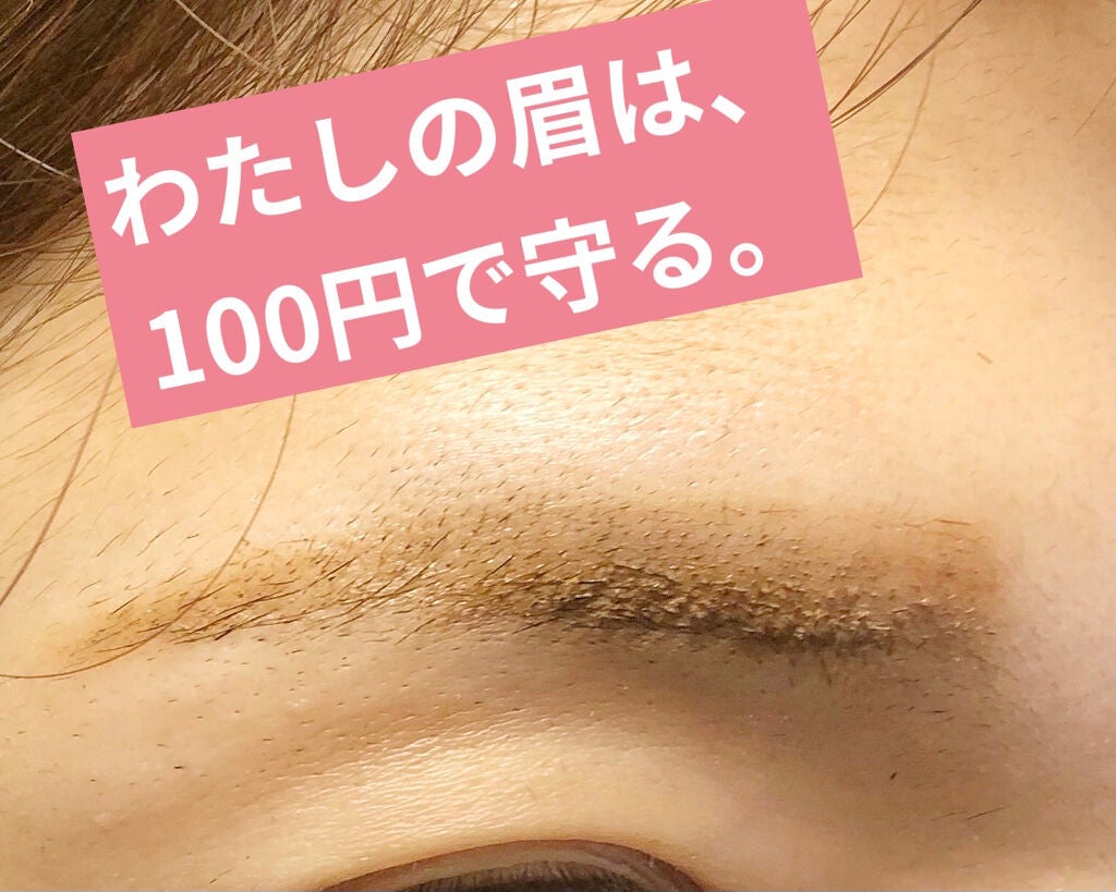 エバビレーナ アイブローコート/DAISO/アイブロウコートを使ったクチコミ(1枚目)
