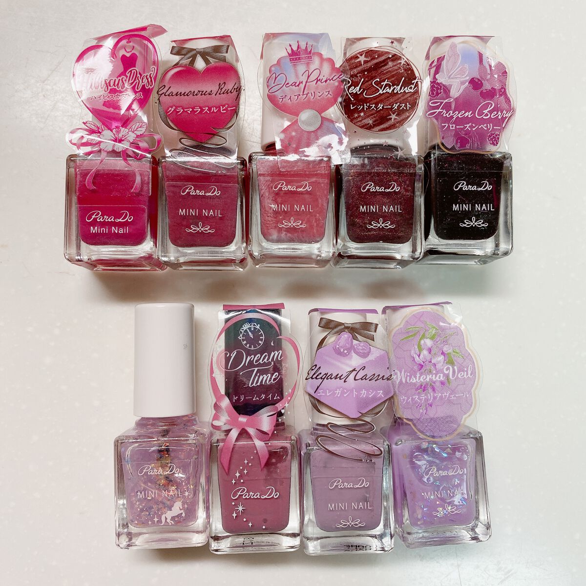 ミニネイル/パラドゥ/マニキュアを使ったクチコミ(3枚目)