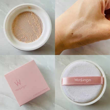 ウォンジョンヨ フィクシングブラーパウダー N/Wonjungyo/ルースパウダーを使ったクチコミ(2枚目)