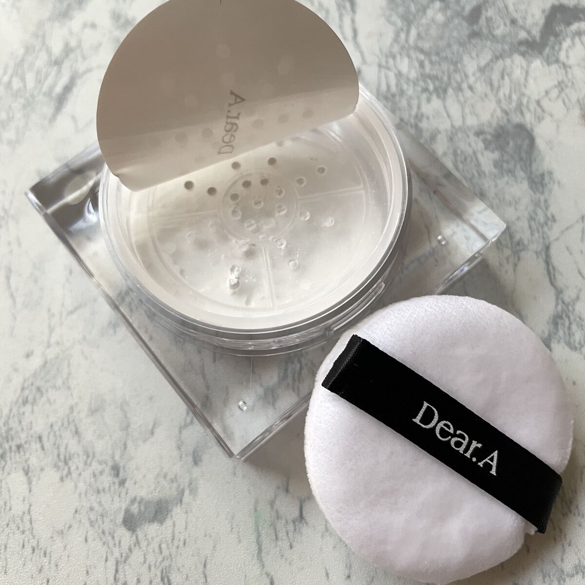 フェイス ブラー フィニッシング パウダー/Dear.A/ルースパウダーを使ったクチコミ（2枚目）