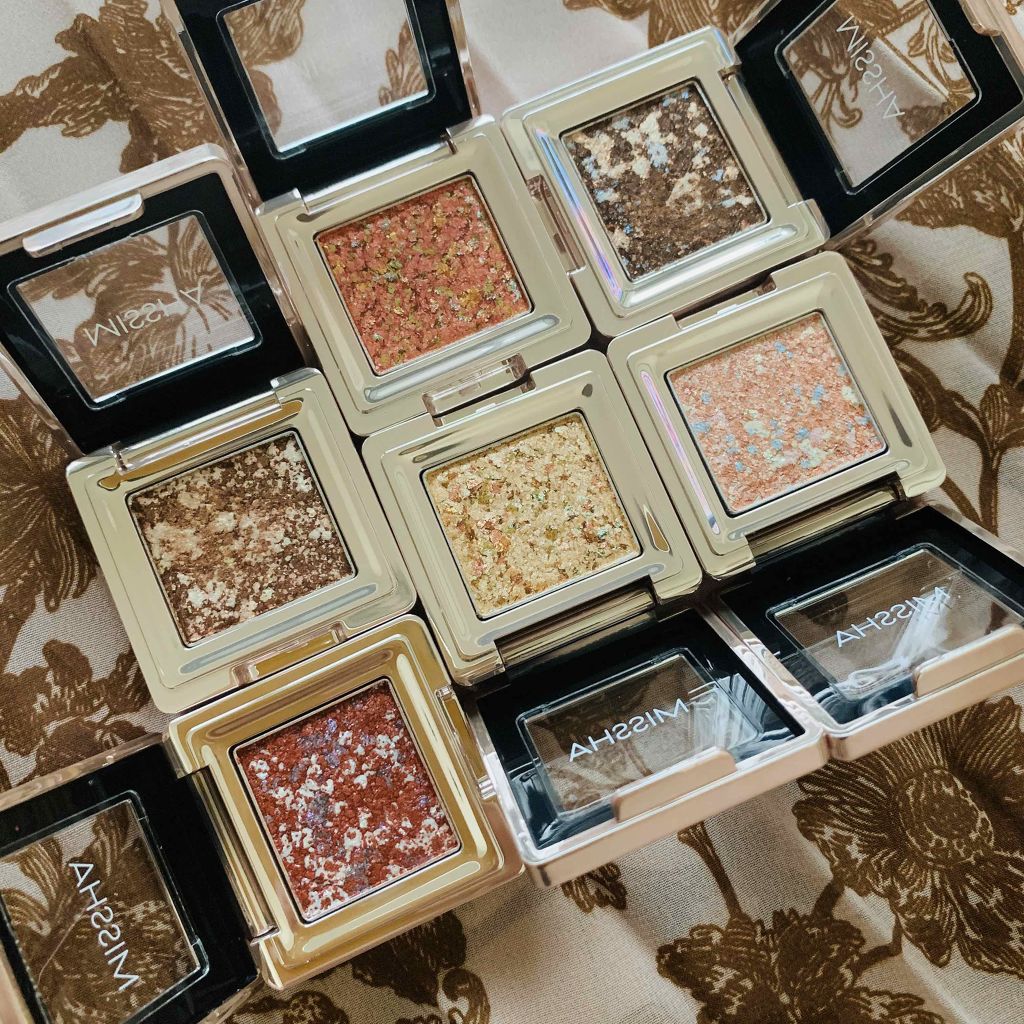 グリッタープリズム シャドウ/MISSHA/グリッターを使ったクチコミ(1枚目)