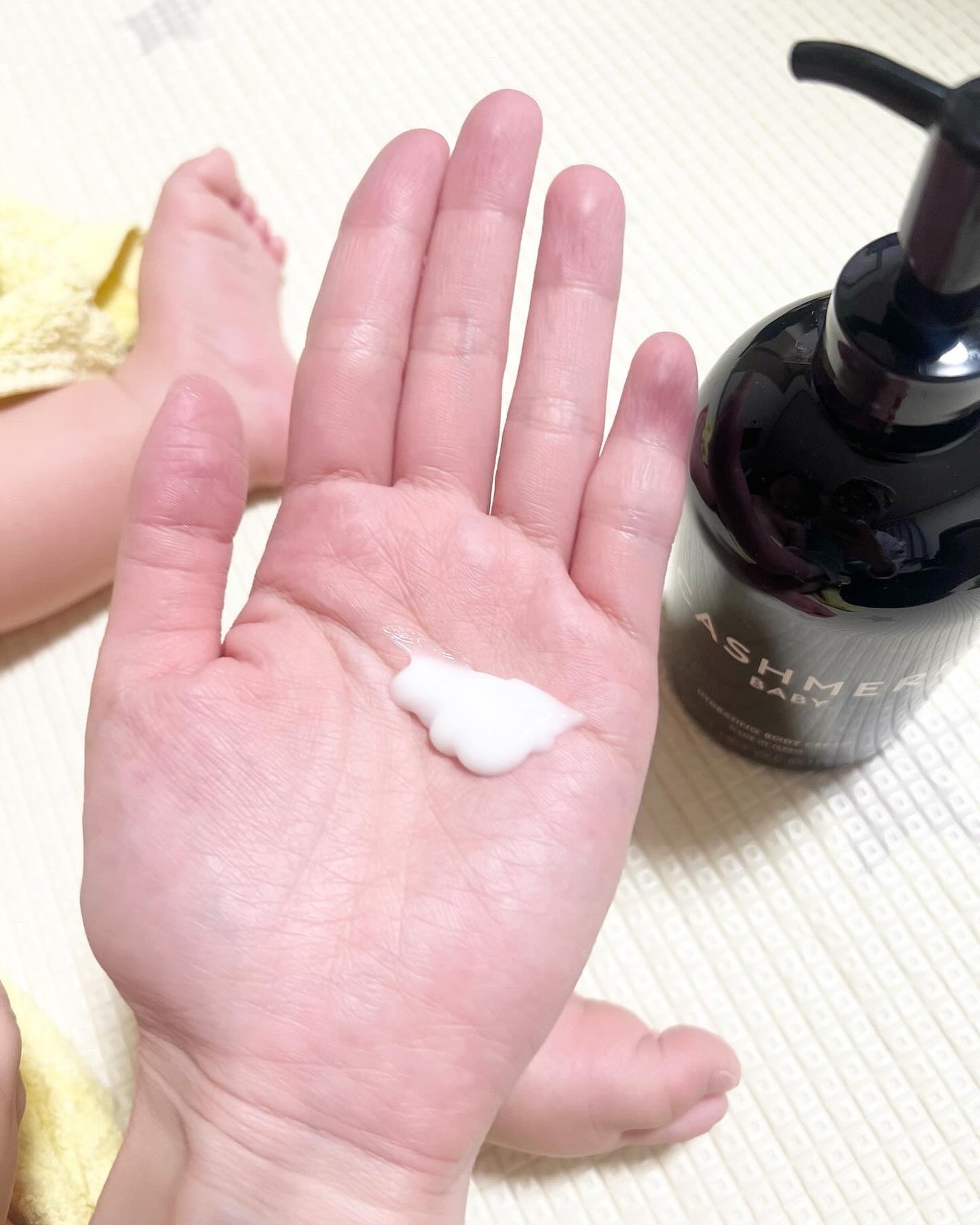 カシミヤベビー ハイドレイティング ボディクリーム/CASHMERE BABY/ボディクリームを使ったクチコミ(2枚目)