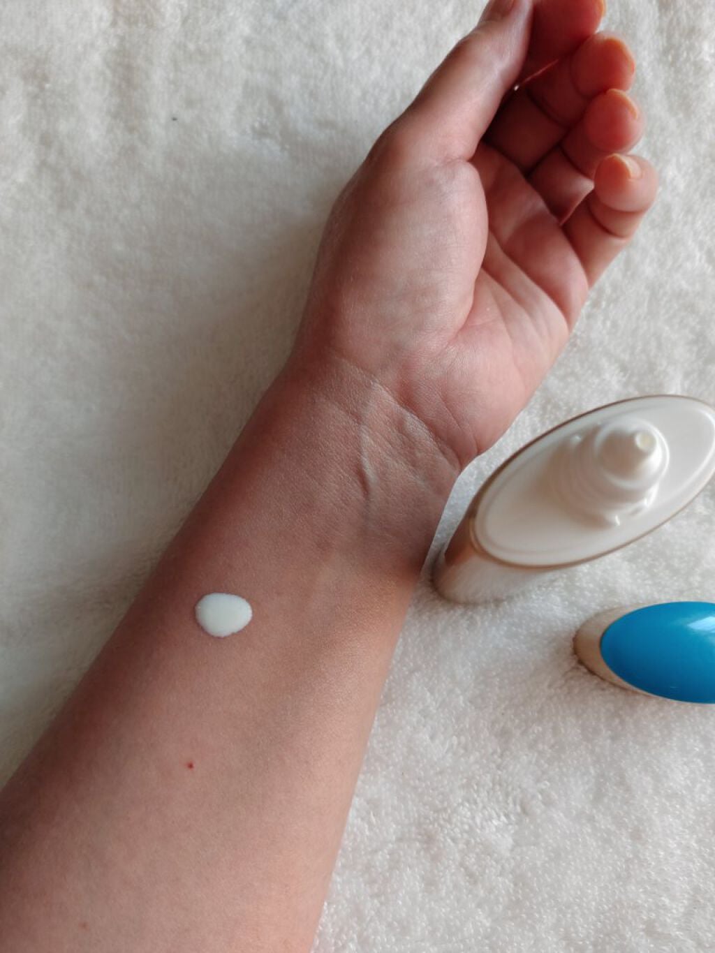 パーフェクトUV スキンケアミルク a/アネッサ/日焼け止め・UVケアを使ったクチコミ(2枚目)