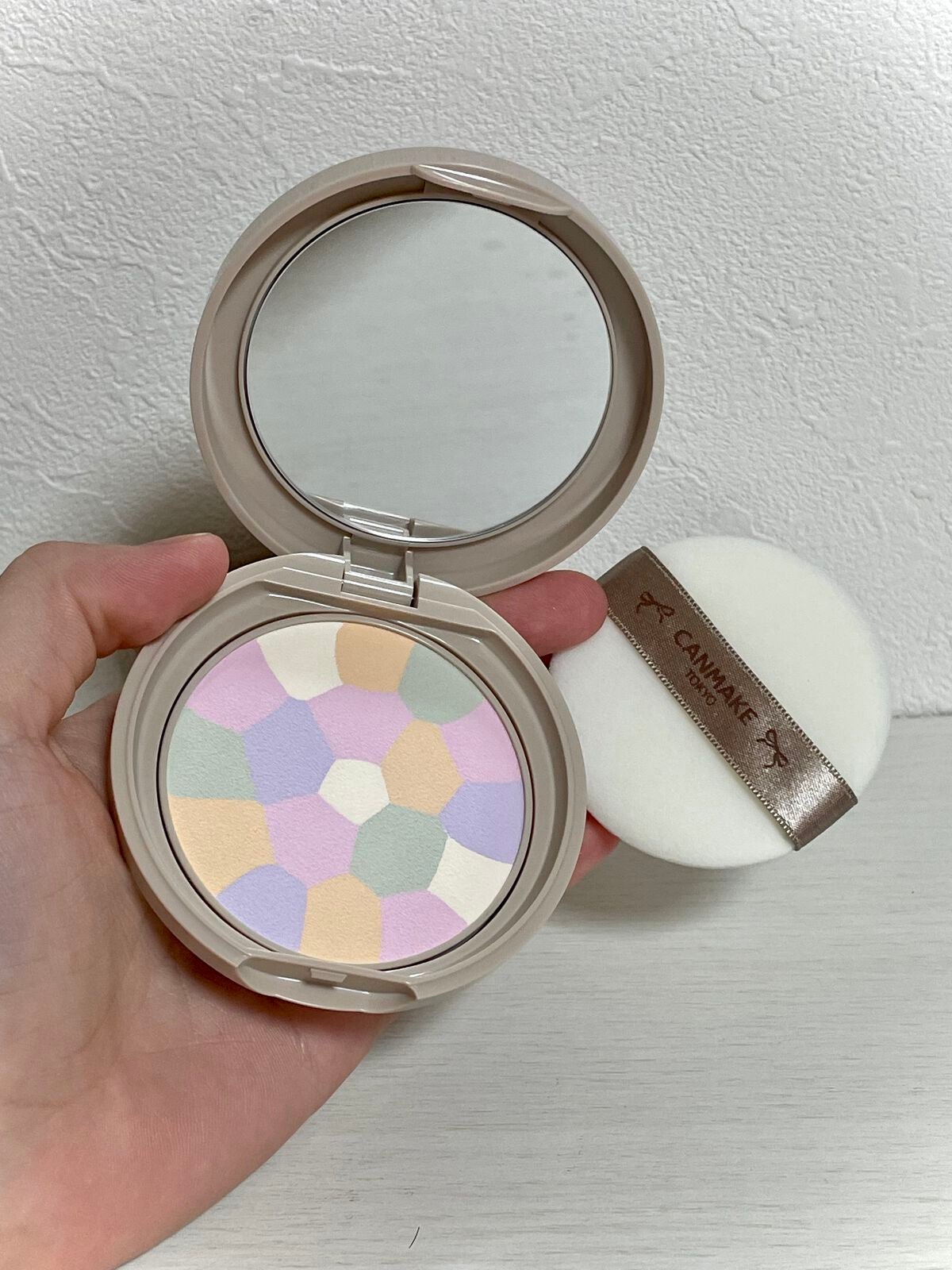 マシュマロフィニッシュパウダー ~Abloom~/キャンメイク/プレストパウダーを使ったクチコミ(4枚目)