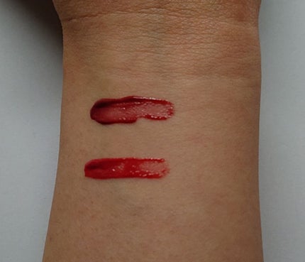 ジューシーラスティングティント/rom&nd/リップティントを使ったクチコミ(2枚目)