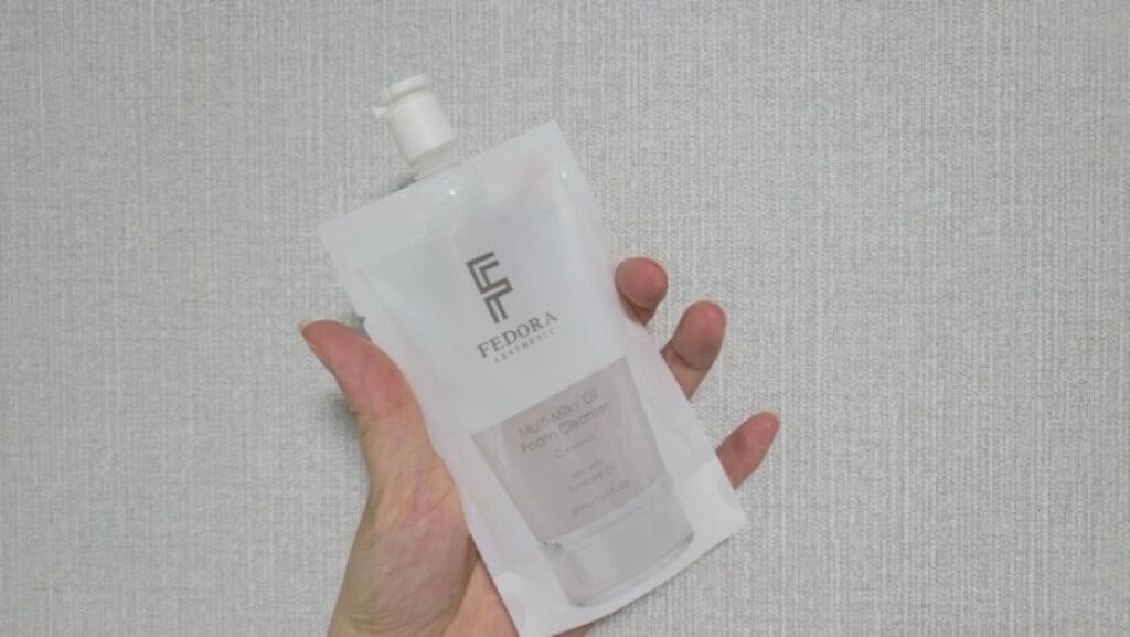 マルチミルキーオイルフォームクレンザー/FEDORA AESTHETIC/洗顔フォームを使ったクチコミ(1枚目)
