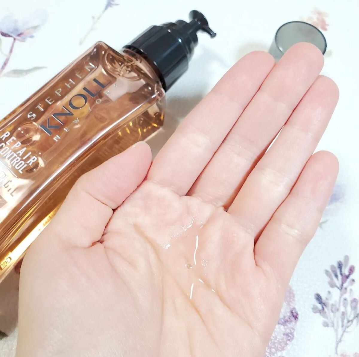 リペアコントロール ヘアオイル W/スティーブンノル ニューヨーク/ヘアオイルを使ったクチコミ(3枚目)