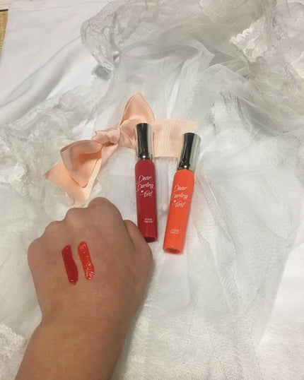 ディアダーリン オイルティント/ETUDE/リップグロスを使ったクチコミ(2枚目)