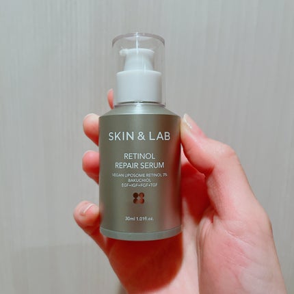 ヴィーガンリポソームレチノールセラム/SKIN&LAB/美容液を使ったクチコミ(1枚目)