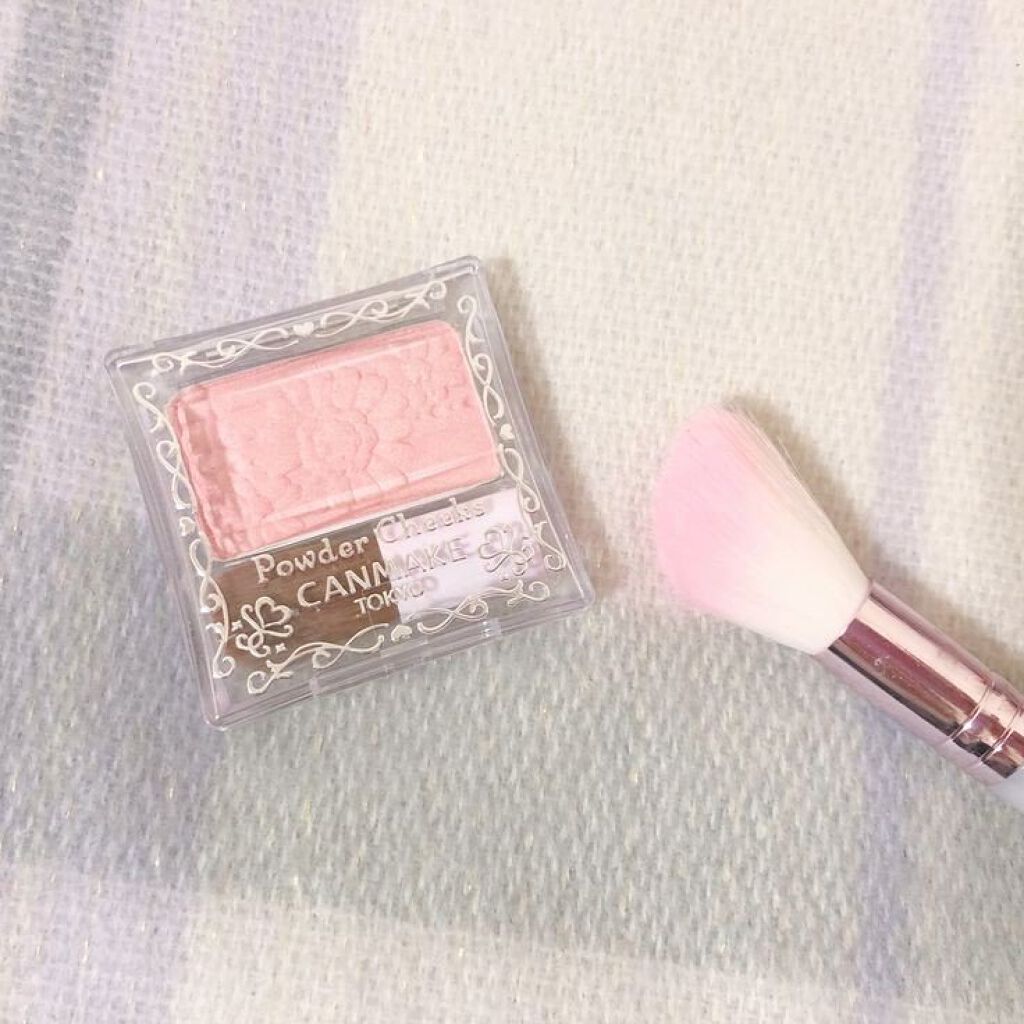 【旧品】パウダーチークス/キャンメイク/パウダーチークを使ったクチコミ（1枚目）