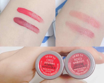 アピュー ウォーターライト ティント/A’pieu/リップティントを使ったクチコミ(2枚目)