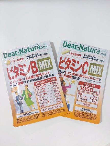 ビタミンB MIX/Dear-Natura (ディアナチュラ)/健康サプリメントを使ったクチコミ(1枚目)