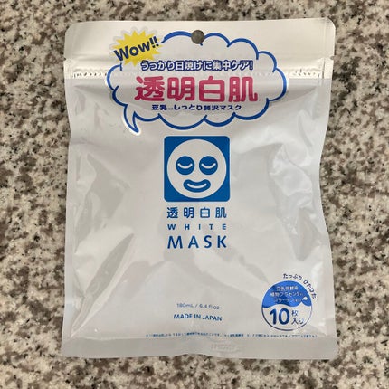 ホワイトマスクN/透明白肌/シートマスク・パックを使ったクチコミ(1枚目)