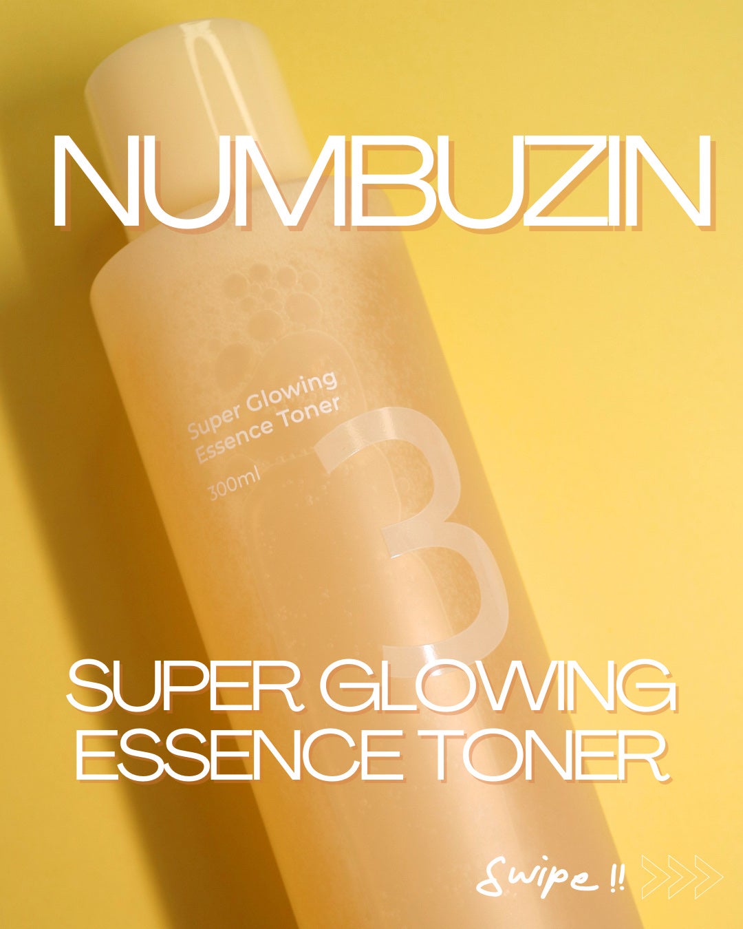 3番 うるツヤ発酵トナー/numbuzin/化粧水を使ったクチコミ(1枚目)