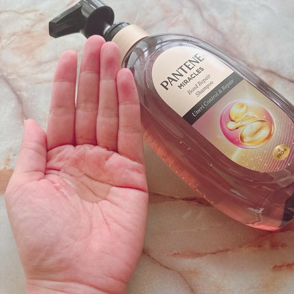 ミラクルズ うねりコントロール&リペア ボンドリペア シャンプー/トリートメント/パンテーン/市販シャンプーを使ったクチコミ(2枚目)