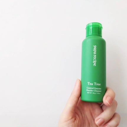 ティーツリーコントロール酵素洗顔パウダー/PAPA RECIPE/洗顔パウダーを使ったクチコミ(2枚目)