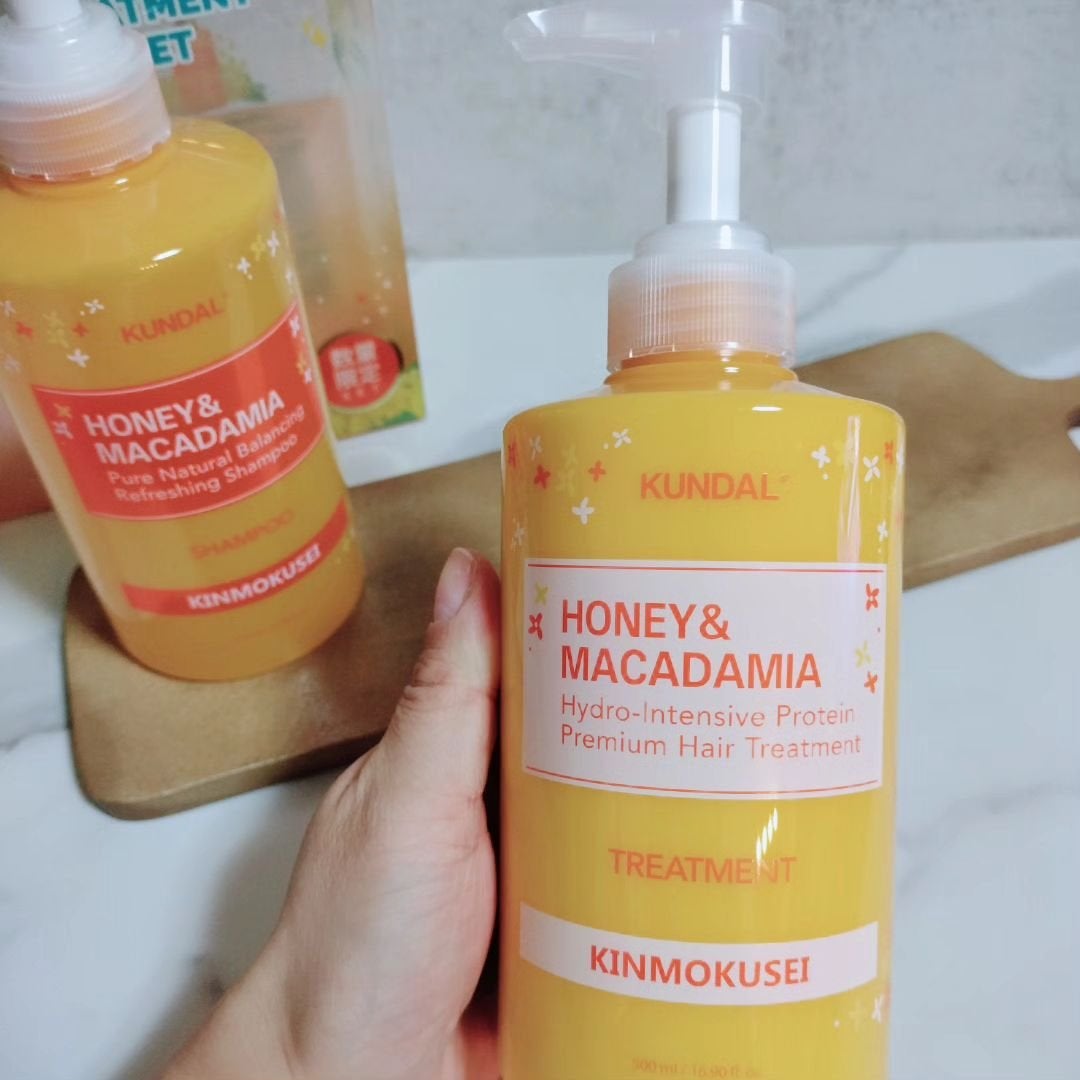 H&Mシャンプートリートメントセット(キンモクセイの香り)/KUNDAL/市販シャンプーを使ったクチコミ(5枚目)