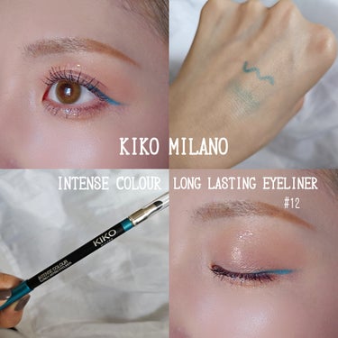 INTENSE COLOUR LONG LASTING EYELINER/KIKO/ペンシルアイライナーを使ったクチコミ（1枚目）