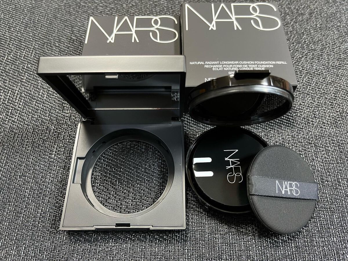 ナチュラルラディアント ロングウェア クッションファンデーション/NARS/クッションファンデーションを使ったクチコミ(7枚目)