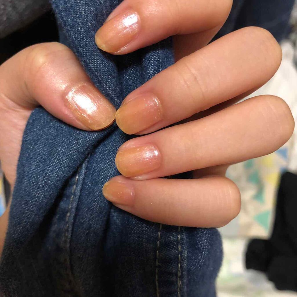 ネイルホリック Sheer pearl color/ネイルホリック/マニキュアを使ったクチコミ（2枚目）