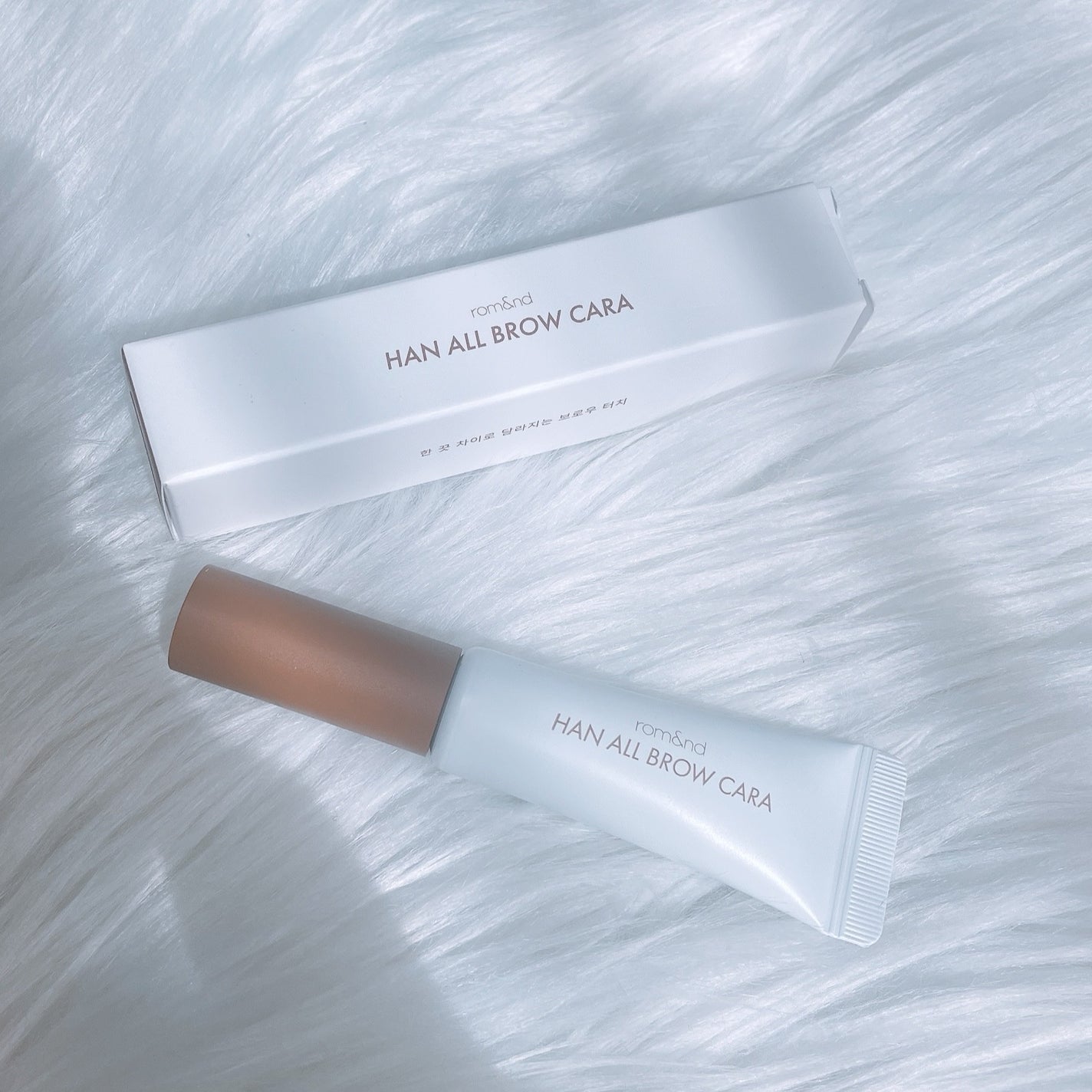 ハンオールブロウカラ/rom&nd/眉マスカラを使ったクチコミ(4枚目)