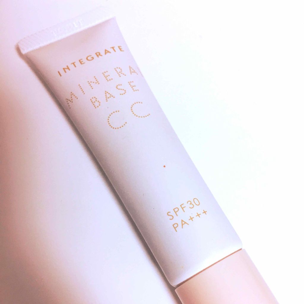 ミネラルベース CC/インテグレート/CCクリームを使ったクチコミ(1枚目)