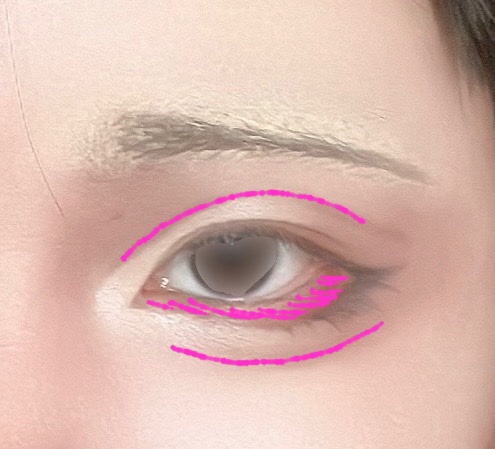 極細アイライナーEX/CEZANNE/リキッドアイライナーを使ったクチコミ（3枚目）