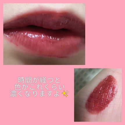 ルージュ ピュールクチュール ヴェルニ ヴィニルクリーム/YVES SAINT LAURENT BEAUTE/口紅を使ったクチコミ(3枚目)