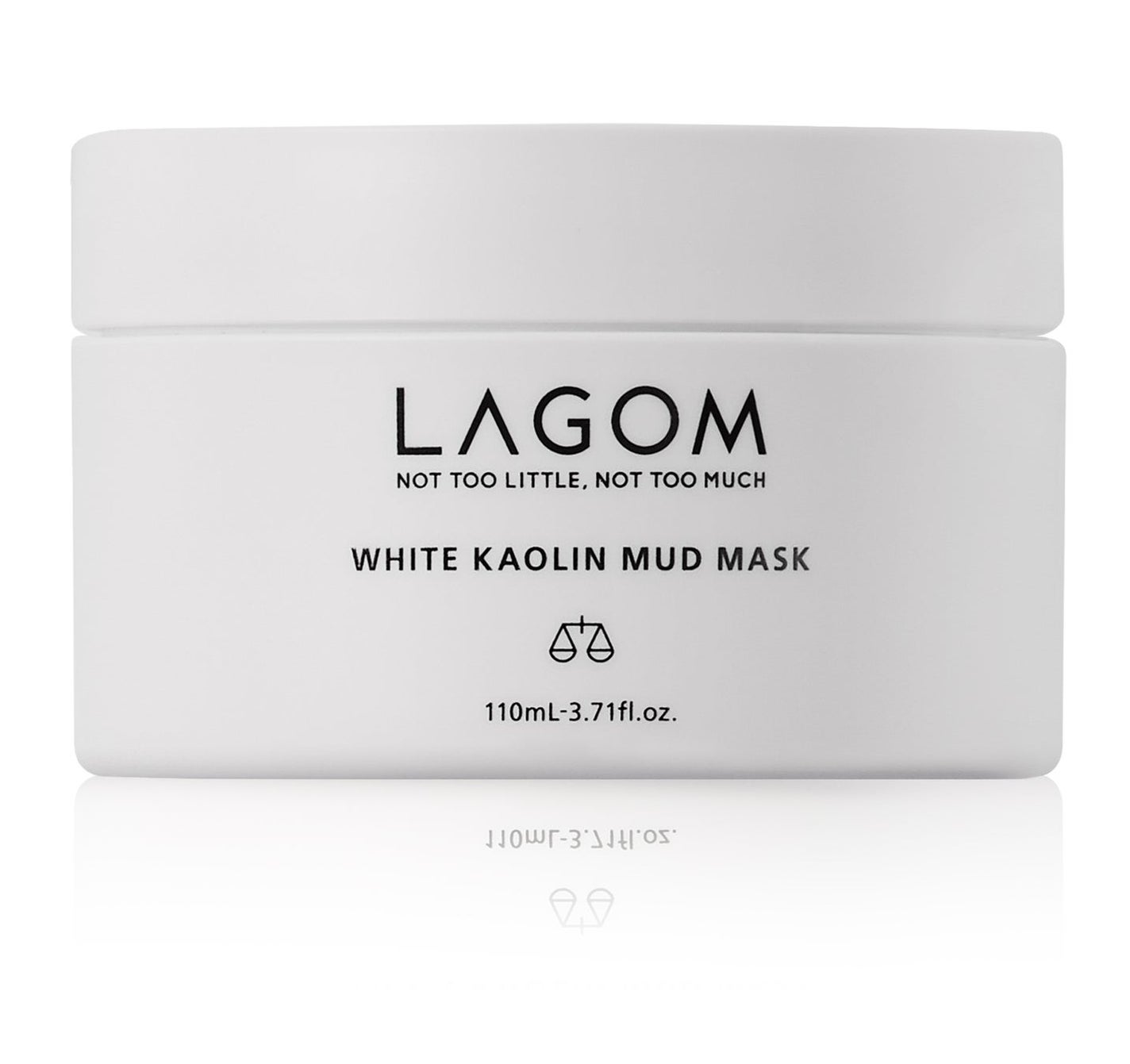 ホワイトマッドマスク(フェイシャルマスク) LAGOM