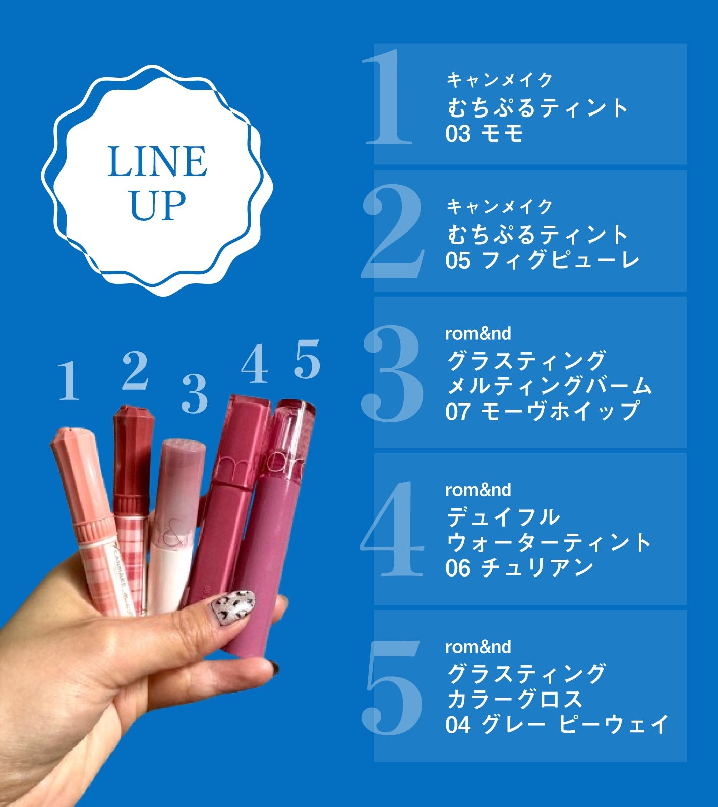 デュイフルウォーターティント/rom&nd/リップティントを使ったクチコミ(3枚目)