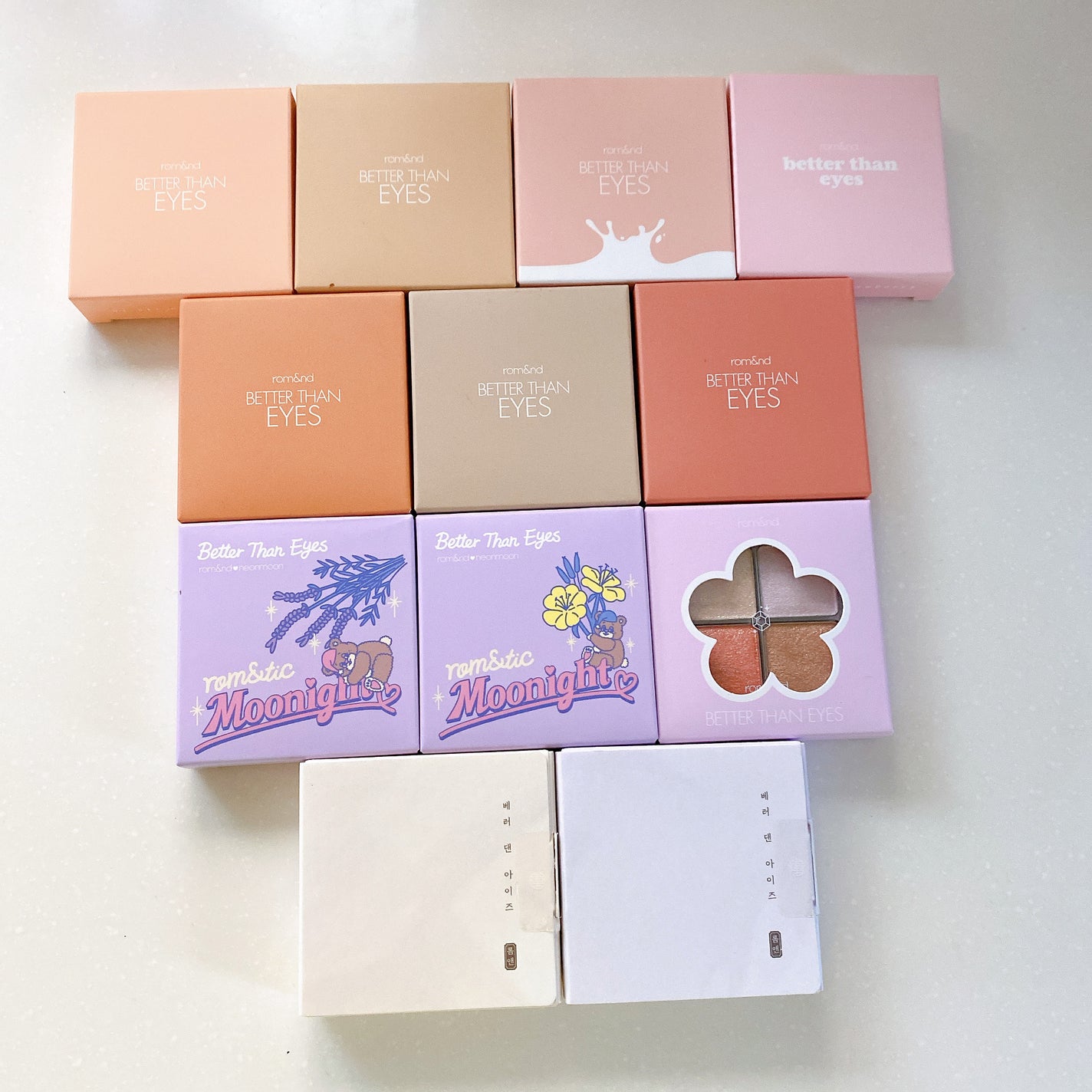 ベターザンアイズ/rom&nd/アイシャドウパレットを使ったクチコミ(3枚目)