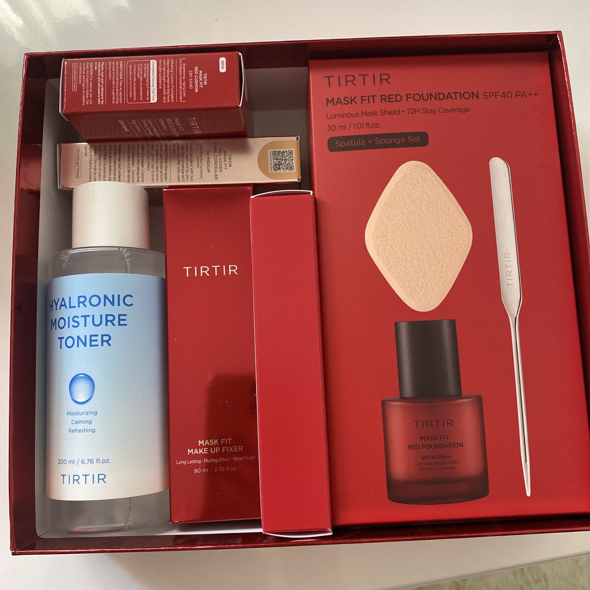 マスクフィットレッドファンデーション 23N サンド(SAND)/TIRTIR(ティルティル)/リキッドファンデーションを使ったクチコミ（1枚目）