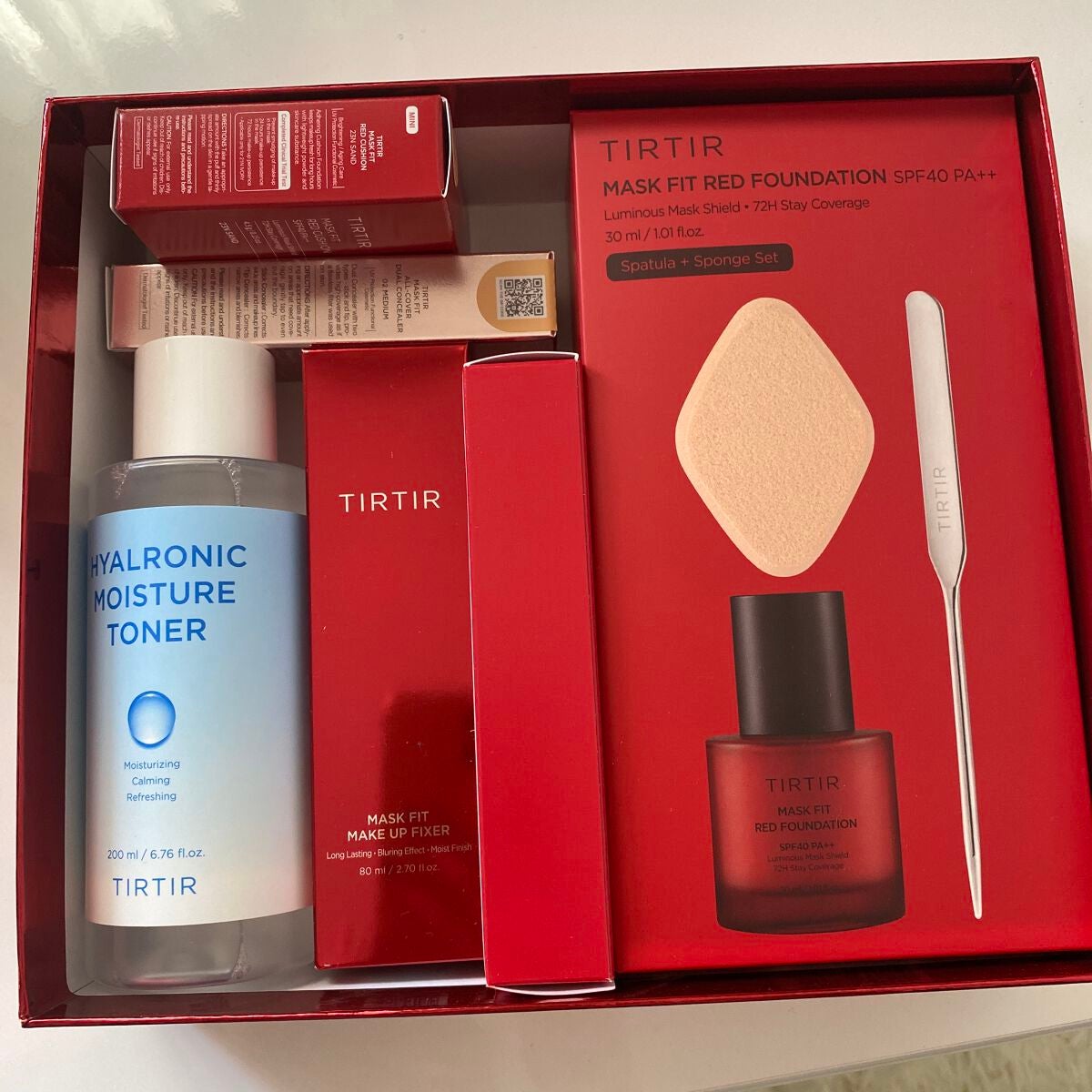 マスクフィットレッドファンデーション/TIRTIR(ティルティル)/リキッドファンデーションを使ったクチコミ(1枚目)