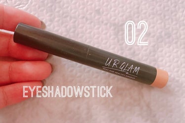 UR GLAM　EYESHADOW STICK 02 ライトオレンジ/U R GLAM/ジェル・クリームアイシャドウを使ったクチコミ（1枚目）