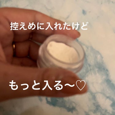 スポンジ付きチーク容器/DAISO/その他化粧小物を使ったクチコミ（5枚目）