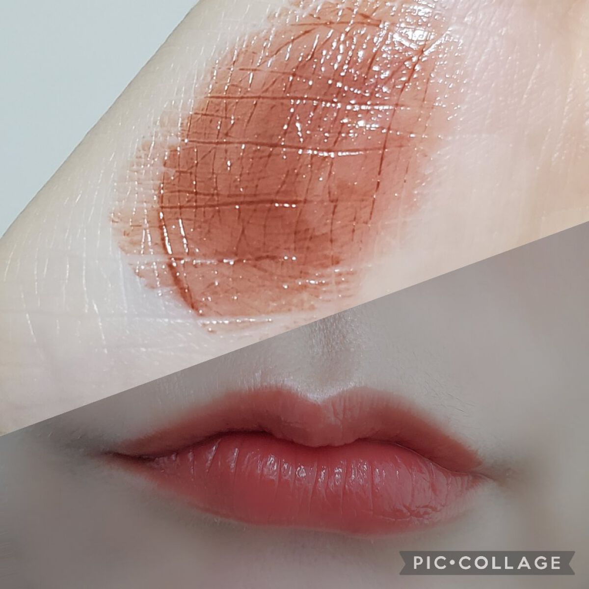 エテュセ リップエディション(ティントルージュ) 07 チョコレートブラウン/ettusais/リップティントを使ったクチコミ（2枚目）