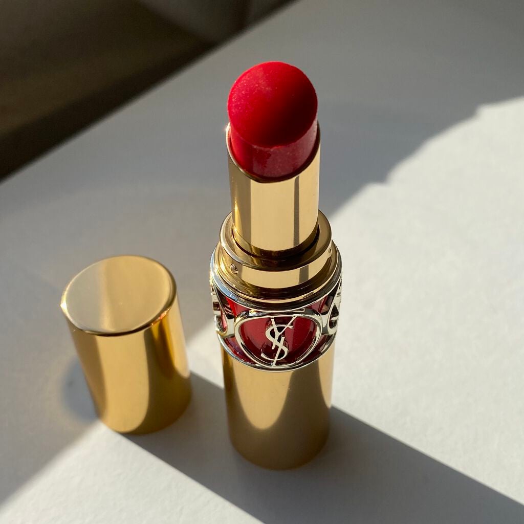 ルージュ ヴォリュプテ シャイン/YVES SAINT LAURENT BEAUTE/口紅を使ったクチコミ(1枚目)